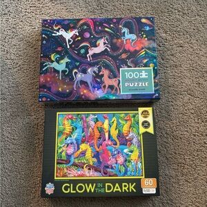 Unicorn Galaxy Puzzle - 100 Pieces